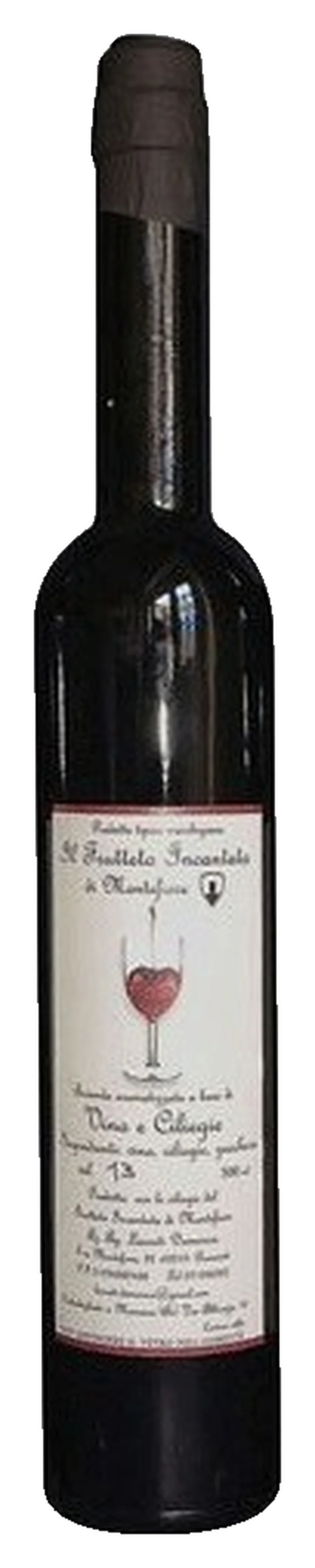 Bevanda aromatizzata a base vino e ciliegie dolci